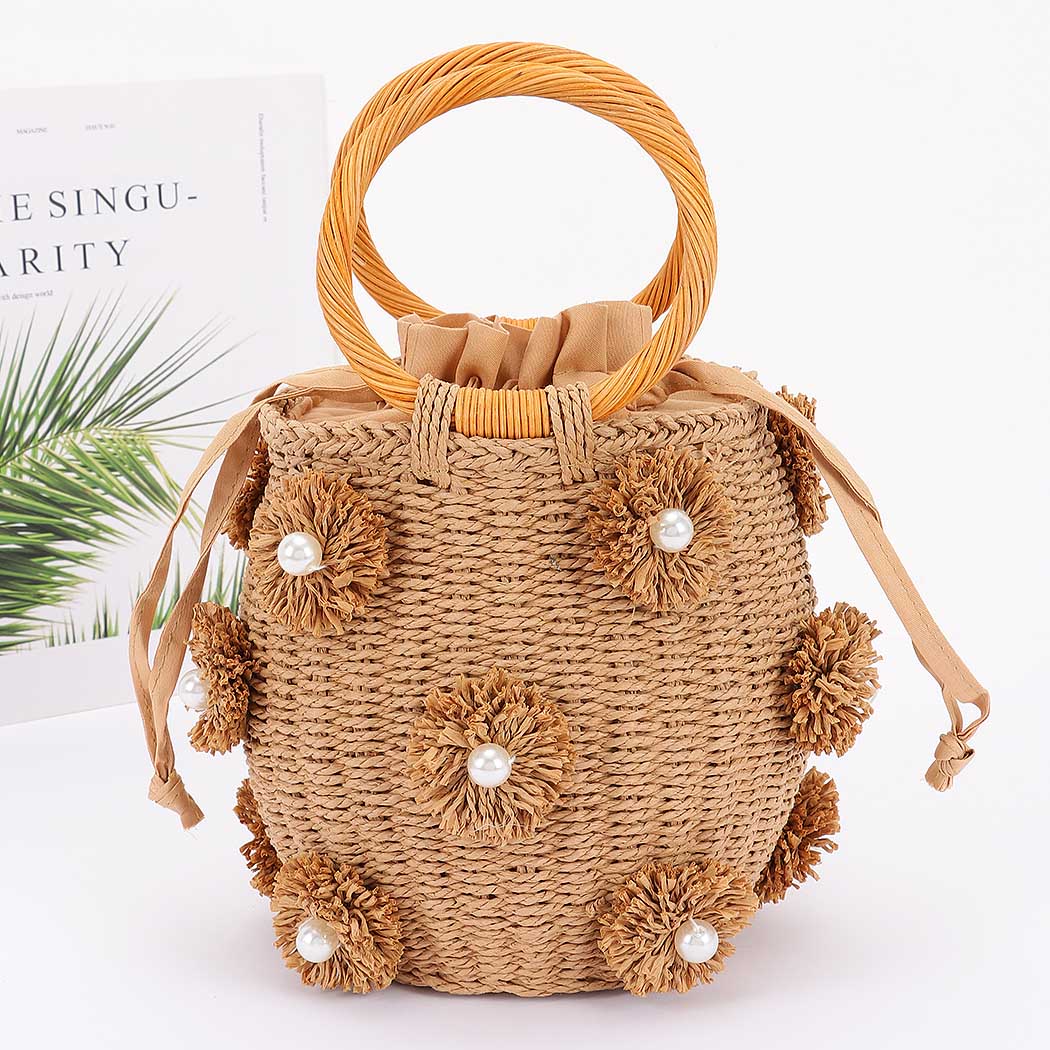 Woven Straw Bag