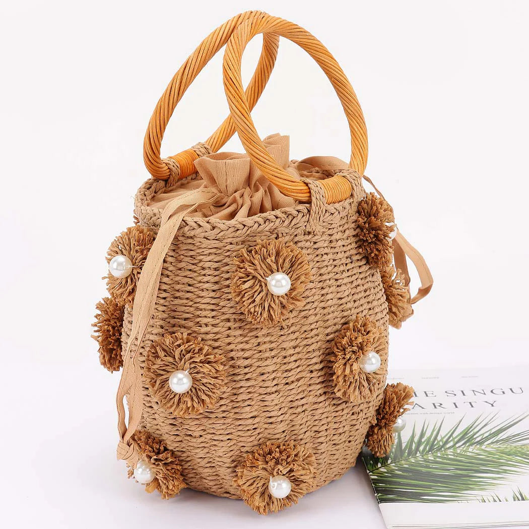 Woven Straw Bag