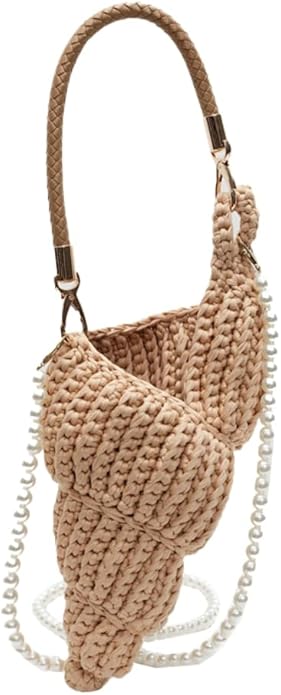 Seashell Bag Women Boho Summer Beach Bag Evening Clutch Purses Shoulder Crossbody Bags